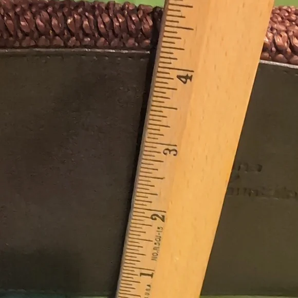 Stone Mountain Woven purse with Leather Accents - Picture 7 of 7